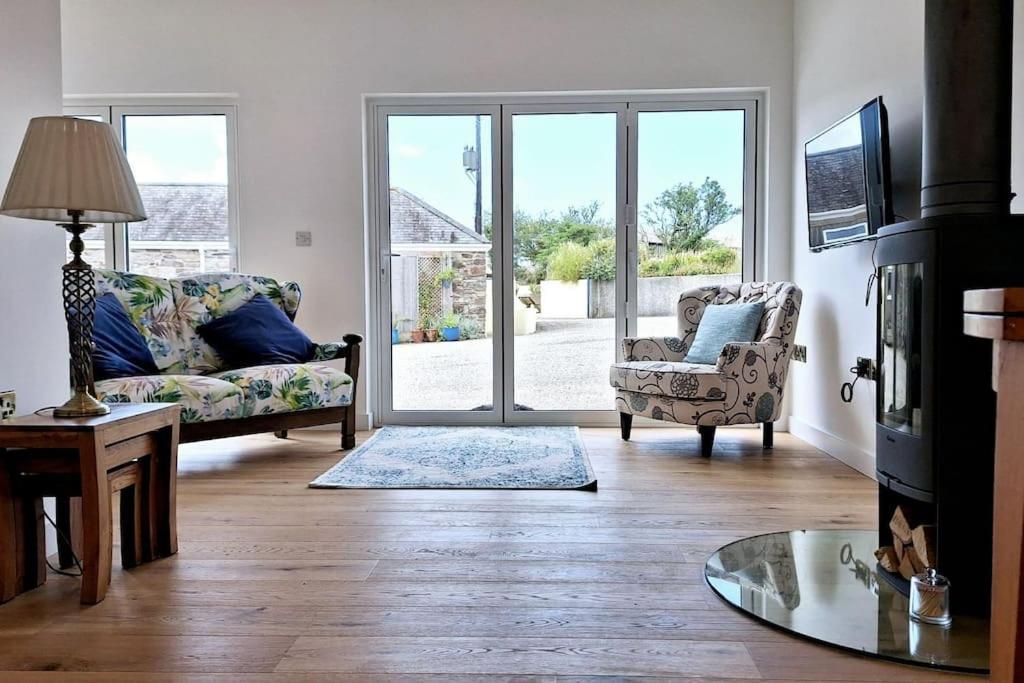Rural Cornish Cottage Truro Bagian luar foto